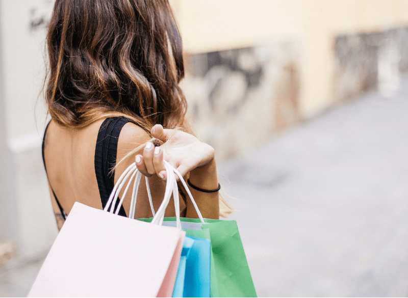 Il centro di Bibione è l'ideale per lo shopping